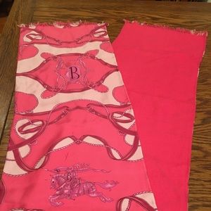 Burberry Silk & cashmere Scarf